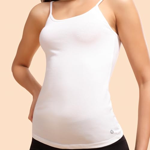 Enamor Fabulous Inners E001 Stretch Cotton Camisole for Women - Image 4