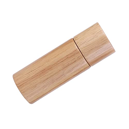 Cabilock Molinillo De Pimienta Criba Vibradora Accesorios De Mesa Dispensador De Azúcar Botella De Vinagre Manejar Agitador De Dragado Contenedor De Sal Escama Automático Estante De Madera