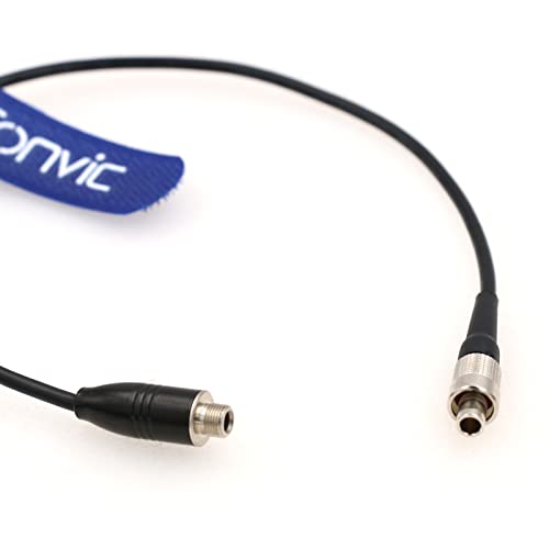 Câble audio verrouillable Jack pour émetteur Sennheiser et Zaxcom de 30 cm - 2