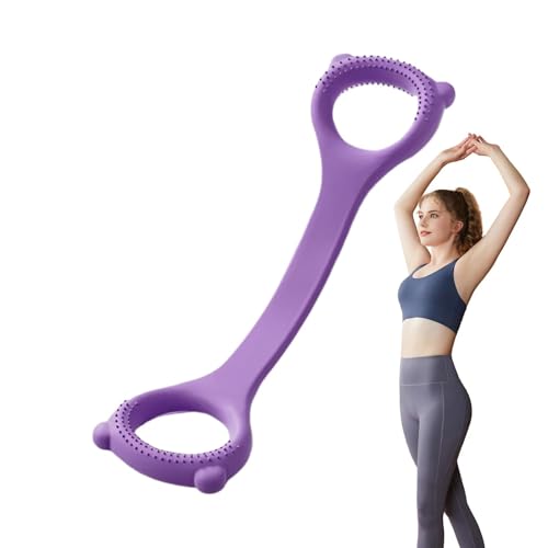 Bandas de resistencia al fitness, cinturón de entrenamiento trasero | Bandas elásticas multifuncionales - Camilla de mano reutilizable, equipo de ejercicio portátil para brazos, cuello