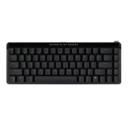 ROG Falchion Ace HFX, Tastiera Cablata Meccanica da Gaming, Illuminazione RGB, Switch Magnetici ROG HFX, Frequenza di Polling 8000 Hz, Doppia Porta Type-C, Tre Inclinazioni, Layout Italia, Nero - Tastiera gaming - Immagine 4