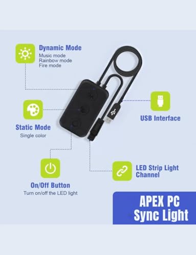 APEX LIGHT Monitor Backlight (Upto 40 inches) - Image 7