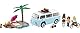 COBI Volkswagen T2a Kombi, Rot, Blau, Gelb, Grün