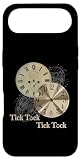 my grandfather's clock in french Fácil instalación Carcasa para iPhone Air Grandfather Alarm Clock Time Tick Tock Clock T-Shirt