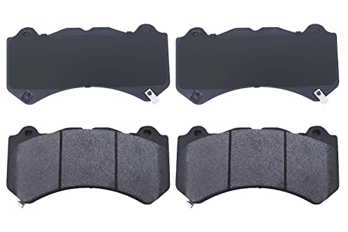Image of Front D1405 Ceramic Brake Pads Replacement For Select Cadillac ATS, CTS Dodge Challenger, Charger, Durango Jeep Grand Chevrolet Camaro, Corvette
