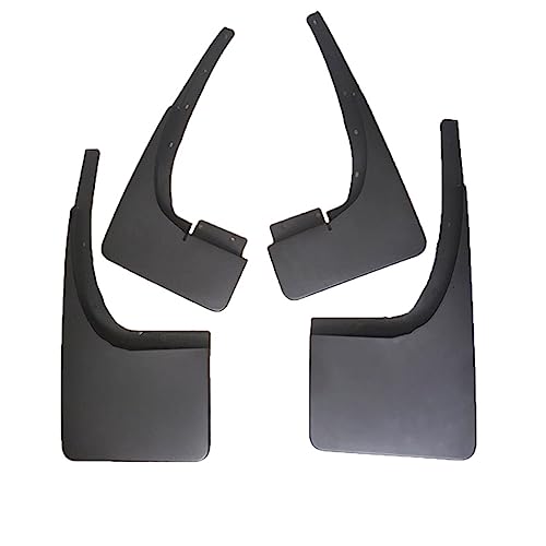 Bavettes de roue avant arrière haut de gamme Ford Ranger T6 finition noire style automobile