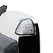 Replacement Driver Left Side Door Towing Mirror Chrome Back Cover Power and Heated Glass with Turn Signal Light and Puddle Light Manual Folding and Temperature Sensor For Ram 1500 2500 3500 2009-2018