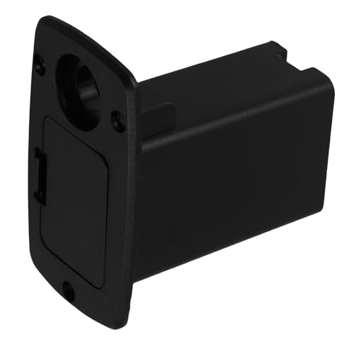 ibasenice Guitar Battery Box for 9v Active Pickup Bass Battery Holder Plastic Case Guitar Supply