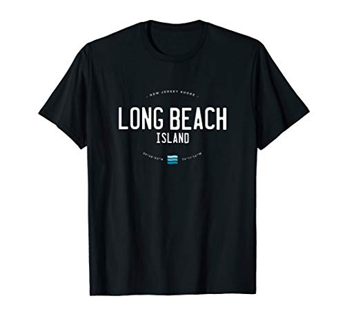 Long Beach Island LBI NJ Shore Beach Waves Gift T-Shirt
