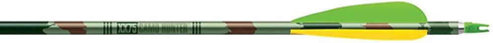 Easton Camo Hunter XX75 Factory 4-Inch Vanes (6-Pack)