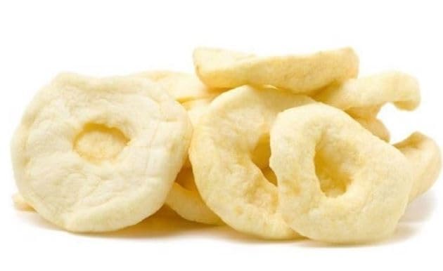 Farm Fresh nuts - Dried Apple Rings - Fuji | 2 LB | No Artificial Color | Chewy Texture | NON-GMO