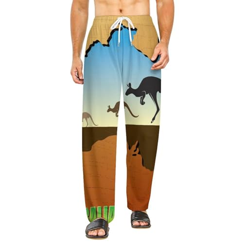 Bas de pyjama femme long Kangourou avec poches taille S fini l'inconfort