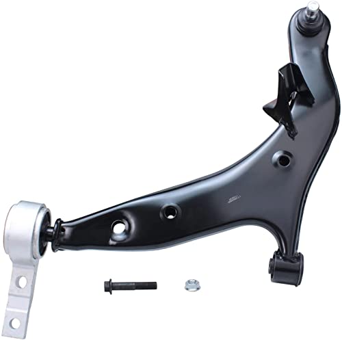 Image of Detroit Axle - 3.5L Front Lower Control Arms w /Ball Joint Sway Bars Outer Tie Rods Replacement for 2004-2009 Nissan Quest - 6pc Set