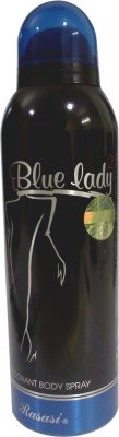 Rasasi Women Deodorants (Blue Lady 2) I Wicks sweat away and keeps fresh all day I 200ML (6.7oz) by Rasasi