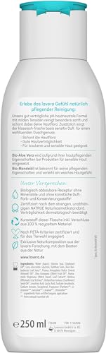 Lavera Basis Sensitiv Cremedusche, 250 ml