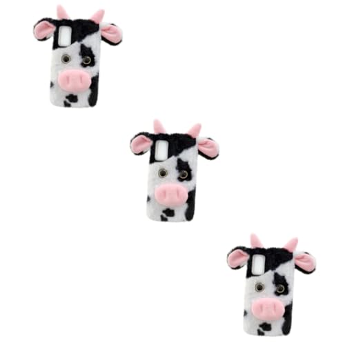 Coque de téléphone vache cartoon Moto G Stylus : protection souple anti-rayures 3 pièces
