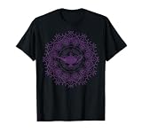 Disney Aladdin Genie's Lamp Purple Mandala T-Shirt