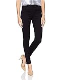 LEE Women’s Sculpting Slim Fit Skinny Leg Pull On Jean, 10 Short, black