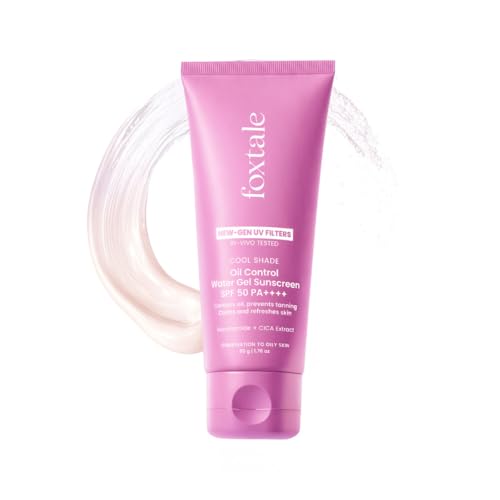 Foxtale Aqua-Gel Sunscreen SPF 50 PA++++ for Oily Skin | In-Vivo ...