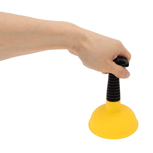 Image of Mini Plunger, Multipurpose Nonslip Handle, Ergonomic Design, Small Bathroom Toilet Cup Plunger for Bathtub (2)