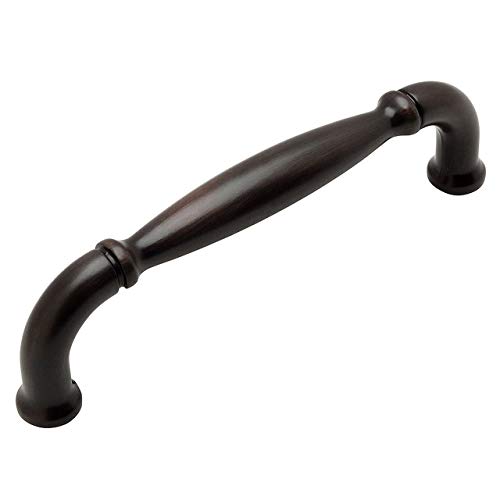 25 Pack - Cosmas 9508ORB Oil Rubbed Bronze Cabinet Hardware Country Style Handle Pull - 3-3/4 Inch (96mm) Hole Centers