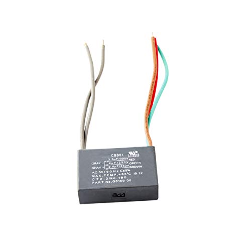 Image of Ceiling Fan Capacitor CBB61 3.5uf+4uf+2.5uf 5 Wire 250V 300V AC