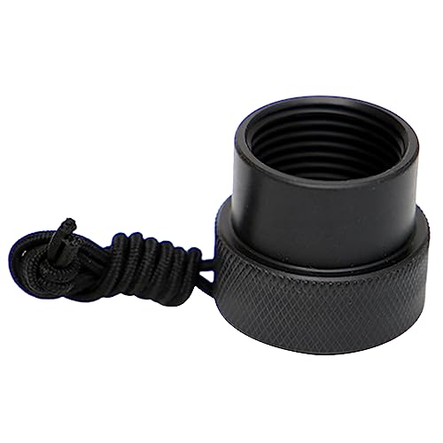 KSTZGTA Industrial DIN Tanks Valves Protector Cap Dust Plug Attach with Rope Diving Dust Cap for Scubas Tanks Valves End Cap Din Regulators Cap Gear Protections