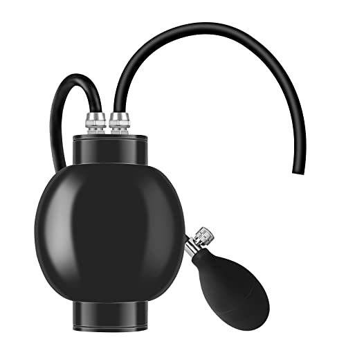 ELMCONFIG Easy Intake Adapter, Automotive Smoke Machine Bladder, Block Tester, Inflatable Leak Plug, Evap Smoke Machine Leak Tester for 12V Vehicle