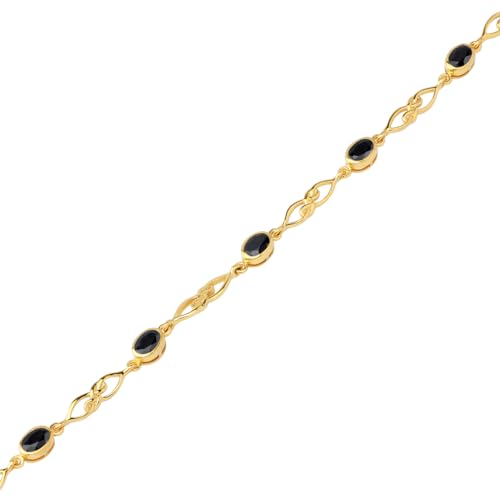 Image of Silvershake Birthstone Gemstones White Gold Plated or Yellow Gold Plated 925 Sterling Silver Scroll /Filigree Celtic Knot Weave 7.25 to 8.75 Inch with Adjustable Extension Bracelet Jewelry for Women