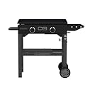 Charbroil® 28" Performance Series™ Propane Gas Griddle with Cart 2 Burner Flat Top Grill, Black 463459924