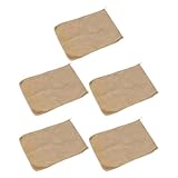 Mipcase 5 Stück Wiederverwendbare Jutesäcke 50x75cm Reißfest Dicht Gewebt Vielseitig für...