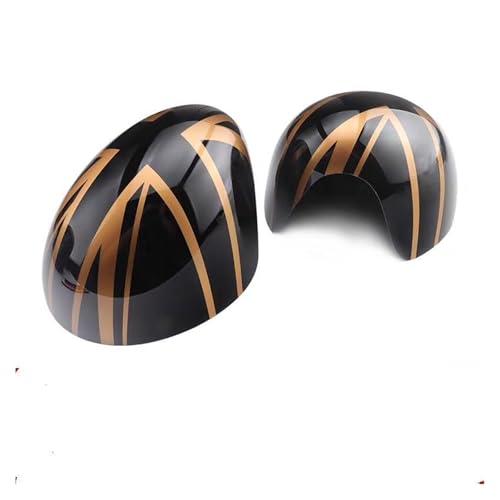 O~[ For Mini for Cooper R50 R52 R53 Rearview Side Wing Mirror Cover Caps Right Steering Car Styling Accessories(2)