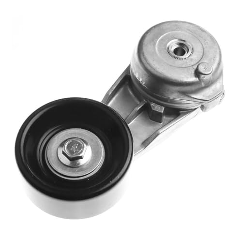 kranero Belt Tensioner With Pulley 350 450 Super Duty V8 Steel Compatible with Ford E350 Club Wagon 6.0L 04-05 Ford E350 E450 SuperDuty 6.0L 04-10 Ford F250 F350 F450 F550 SuperDuty 6.0L 03-07