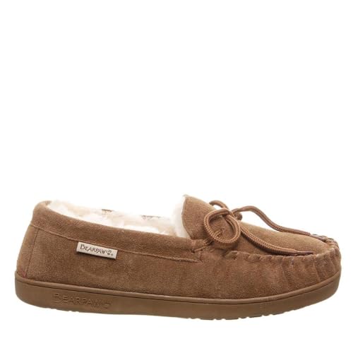 Image of BEARPAW Moc II Men's Slipper | Comfortable & Lightweight Men's Shoe, Medium Fit, Multiple Colors