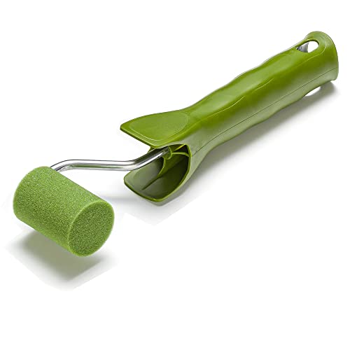 Colorus Lackierset 20x Schaumwalze 5 cm superfein gerade 2x Wanne 1x Bügel – Ansicht 3