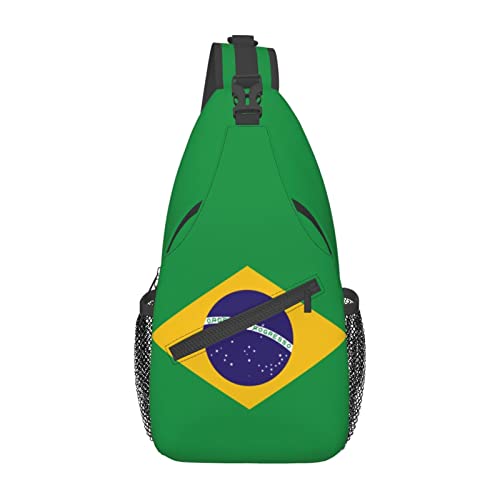 Morrales de bandolera unisex bandera Brasil miniatura 2