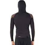 Rip Curl Mens Search UPF 50 Performance Long Sleeve Hooded Rashguard - Image 2