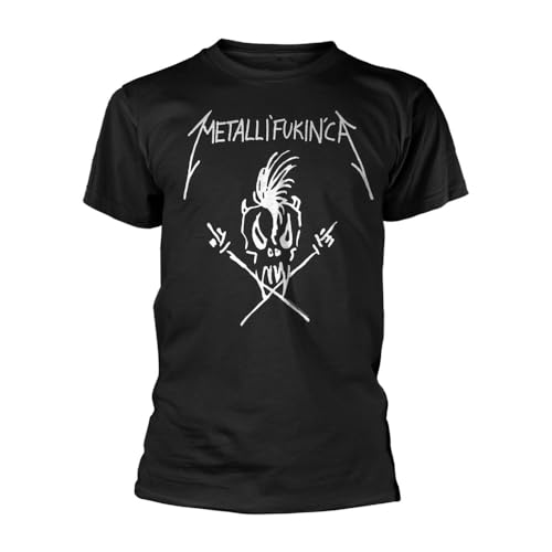 T-shirt Metallica taille S qui ne se déforme pas avec logo Metallifukinca