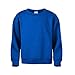 MJ Soffe Big Boys' Crew Sweatshirt, Royal, Large