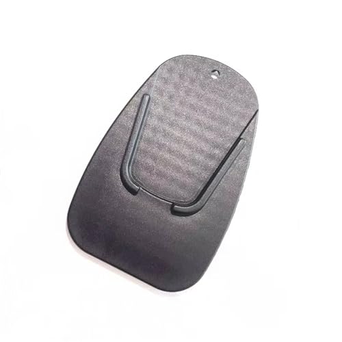 Base de coussinet de pied moto anti-enfoncement pour béquille latérale plastique noir