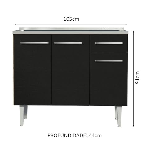 Opiniones de Mueble de Cocina Con Tarja Top 5. 20 Mueble de Cocina Con Tarja marca Madesa (2)