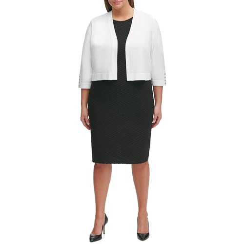 Image of Tommy Hilfiger Womens Button Sleeve Shrug