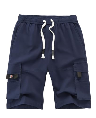 APTRO Herren Kurze Hosen Cargo Shorts Outdoor Sommer Shorts Freizeit Baumwolle Arbeitsshorts