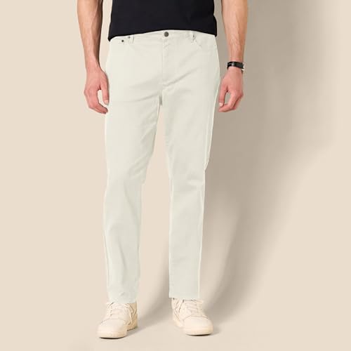 Amazon Essentials Men's 5-Pocket Stretch Twill Jeans-Inspired Casual Pants, Stone, 36W x 34L - image 7