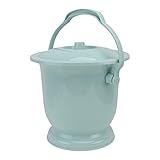 Zerodeko 1pc Handheld Urinal Bucket with Lid Thickened Portable Potty Spittoon for Adults Lightweight Compact Design for Home Use Travel Camping and Nighttime Needs