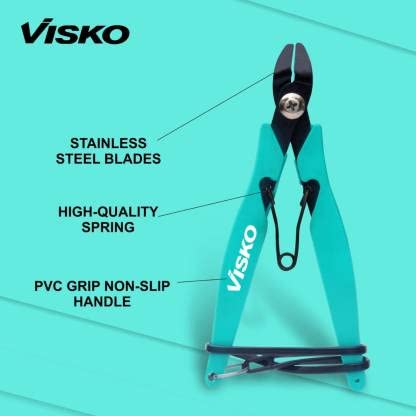 Visko 507 Garden Tool Kit | 1 Tools | Pruning Shear Cutter for All Purpose Garden Use with Smart Lock | Plant Cutter For Home Garden Scissors | Branch Trimmer | Flower Cutter | Multicolor |
