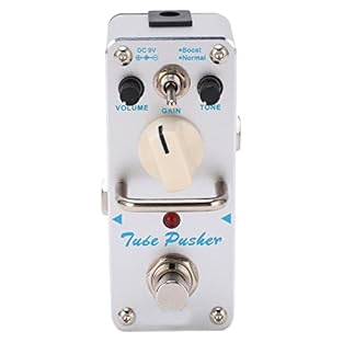 Classic Valve Tone Simulation: This overdrive pedal features an analogue valve combination simulator to deliver that classic, warm overload character with a rich harmonic response, ideal for blues rock and classic tones. Dual Mode Versatility: Switch...