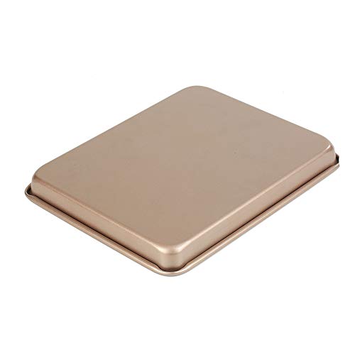 Walooza 11 Inch Baking Sheets Pan Nonstick Set Of 2, Cookie Sheet Replacement Toaster Oven Tray，Deep Size 1 Inch Bakeware, Non Toxic & Heavy Duty & Easy Clean #TOP2