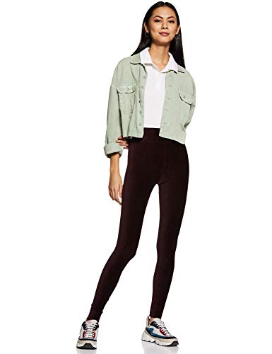 Image of Marks & Spencer Women's Skinny Fit Pants (T57 /8881 Dark Grape 5XL (22))