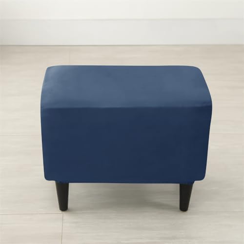 Fundas de terciopelo premium para proteger sillón orejero y otomana con elegancia